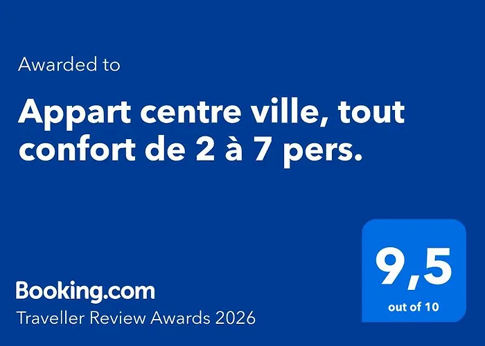 Centre Ville, Confort De 2 A 7 Pers. דירה בסטיה
